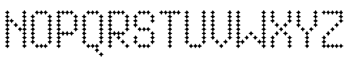 Kuiper StarInky Font UPPERCASE