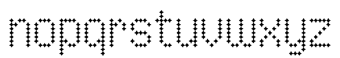 Kuiper StarInky Font LOWERCASE