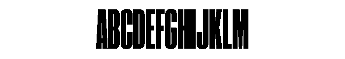 Kulturv0.7Compressed Black Font UPPERCASE