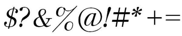 Kudryashev Italic Font OTHER CHARS