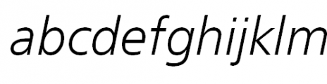 Kufi Light Oblique FONT