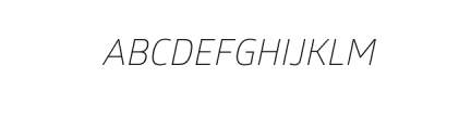Kvitko Sans Pro Light.Italic.otf Font UPPERCASE