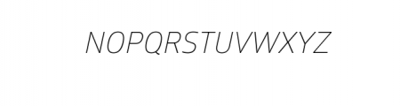 Kvitko Sans Pro Light.Italic.otf Font UPPERCASE