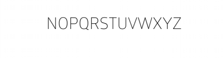 Kvitko Sans Pro Light.otf Font UPPERCASE