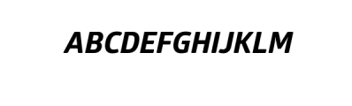Kvitko Sans Pro Ultra.Bold.Italic.otf Font UPPERCASE