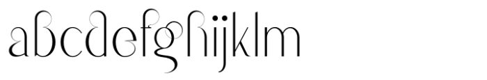 Kvell Regular Font LOWERCASE