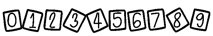 Kwanzaa festive Font OTHER CHARS