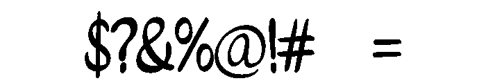 Kwanzaa festive Font OTHER CHARS