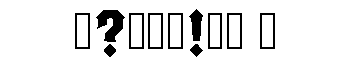 Kwesi Regular Font OTHER CHARS