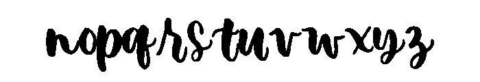 Kwisela Regular Font LOWERCASE