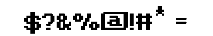 Kwizi Font OTHER CHARS