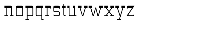 Kwodsity Down Font LOWERCASE