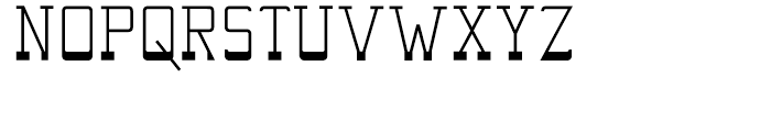 Kwodsity Regular Font UPPERCASE