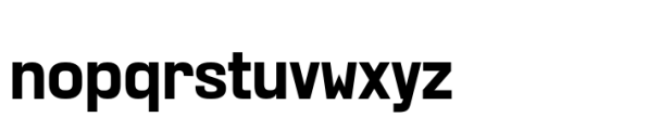 KWINC Grotesk Bold Font LOWERCASE