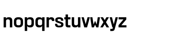 KWINC Grotesk Semi Bold Font LOWERCASE