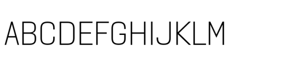 KWINC Grotesk Thin Font UPPERCASE