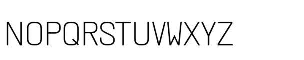 KWINC Grotesk Thin Font UPPERCASE