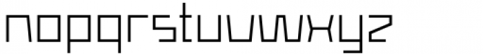 Kwadrat Regular Font LOWERCASE