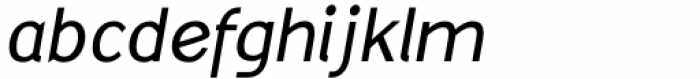 Kwalett Italic Font LOWERCASE