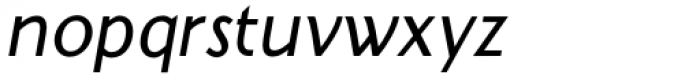 Kwalett Italic Font LOWERCASE