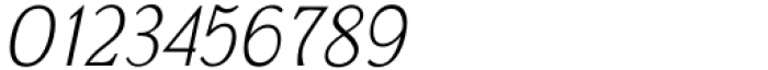 Kwalett Thin Narrow Italic Font OTHER CHARS