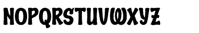 Kwuter Distort Font UPPERCASE