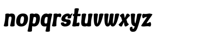 Kwuter Slant Font LOWERCASE