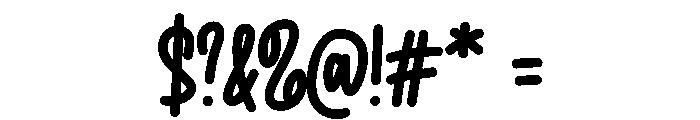 Kykio Font OTHER CHARS