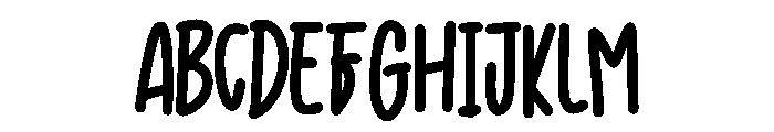 Kykio Font UPPERCASE