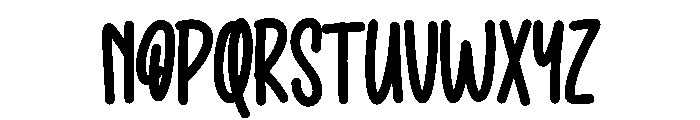 Kykio Font UPPERCASE