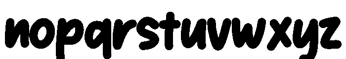 Kyklo Font LOWERCASE
