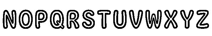 Kyler Regular Font UPPERCASE