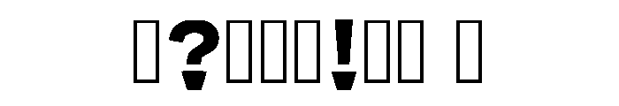 Kymra Regular Font OTHER CHARS