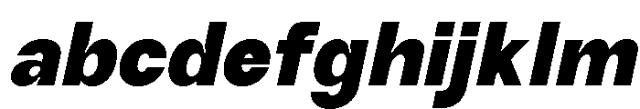 Kynetic Black Italic FONT