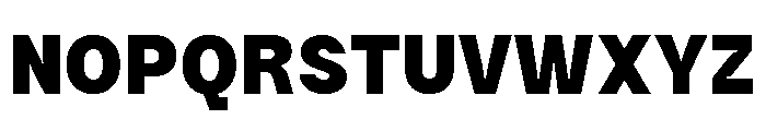 Kynetic Black Font UPPERCASE