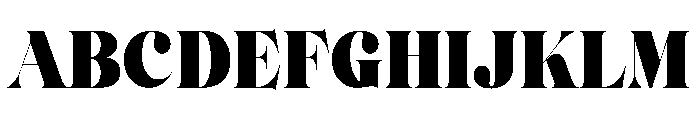 Kyrang Font UPPERCASE