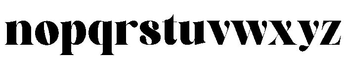 Kyrang Font LOWERCASE