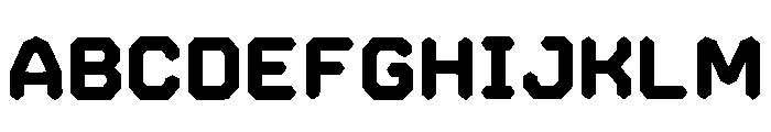 Kyrel Regular Font UPPERCASE