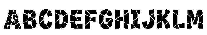 Kyson Regular Font UPPERCASE
