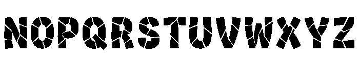 Kyson Regular Font UPPERCASE