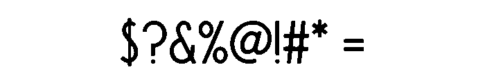 Kyvora Font OTHER CHARS