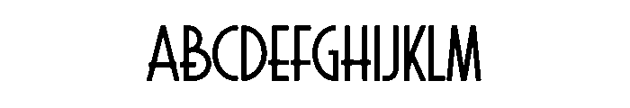 Kyvora Font UPPERCASE