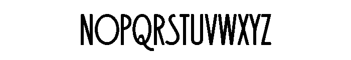 Kyvora Font UPPERCASE
