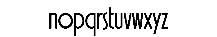 Kyvora Font LOWERCASE