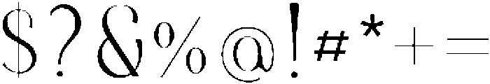 Kymer Awon MediumSC otf (500) Font OTHER CHARS