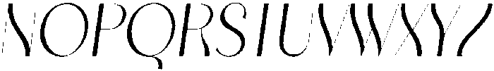 Kymer Awon MediumSCItalic otf (500) Font UPPERCASE