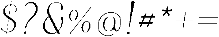Kymer Awon RegularSCItalic otf (400) Font OTHER CHARS