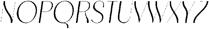Kymer Awon RegularSCItalic otf (400) Font UPPERCASE