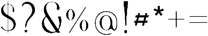 Kymer Awon SemiBold otf (600) Font OTHER CHARS