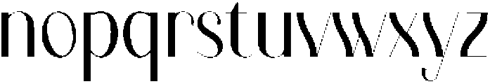 Kymer Awon SemiBold otf (600) Font LOWERCASE